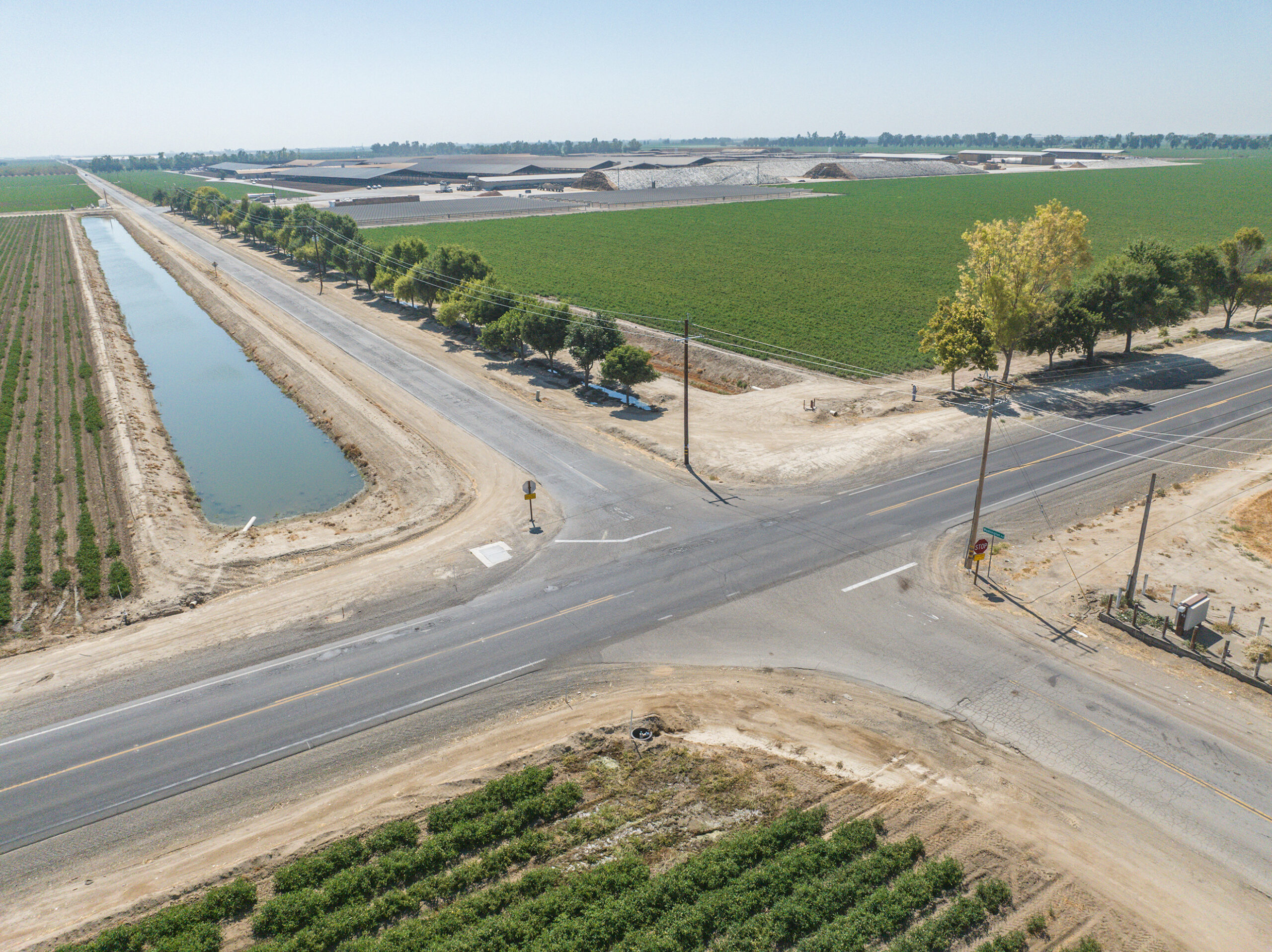 Dairy farm Intersectoion