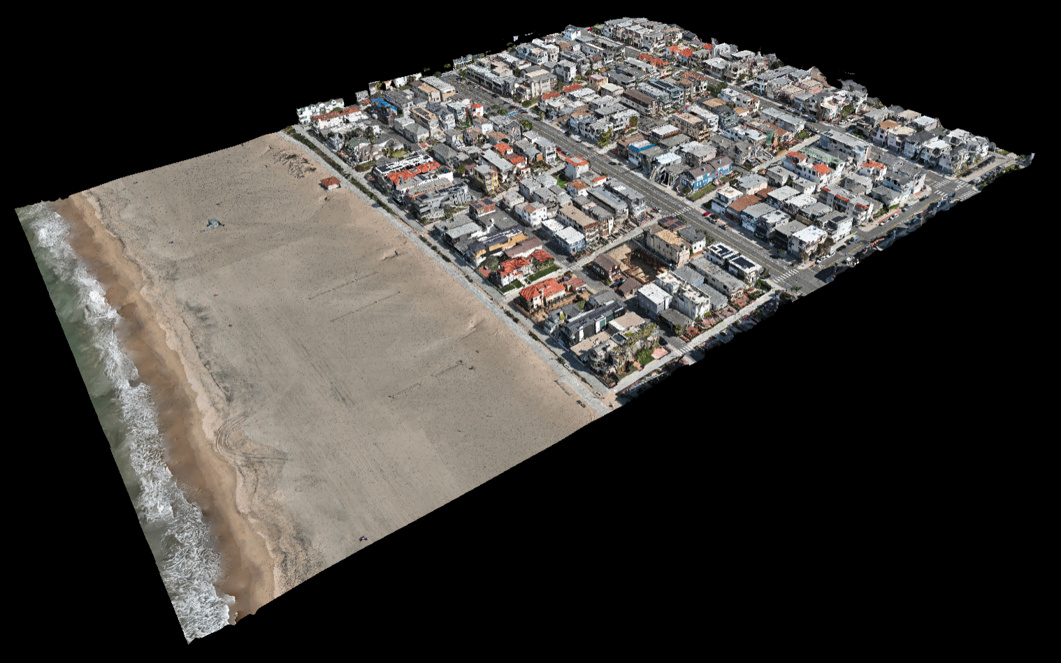 orthomosaic map of a residential area in manhattan beach, ca orthomosaic map of a residential area in manhattan beach, ca